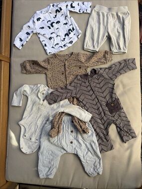 Oliver & Rain - Baby Footie Set - Soft One-Pieces